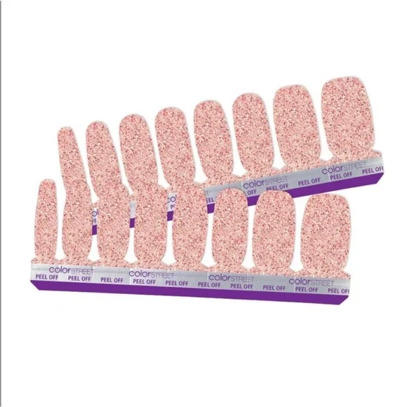 Color Street: Tokyo Lights | Rose Gold Glitter Sparkle Party Metallic Pink - Picture 16 of 16